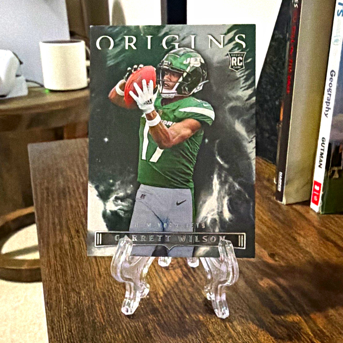 Panini Origins 2022 Garrett Wilson New York Jets #109 Rookie Variation Card SP