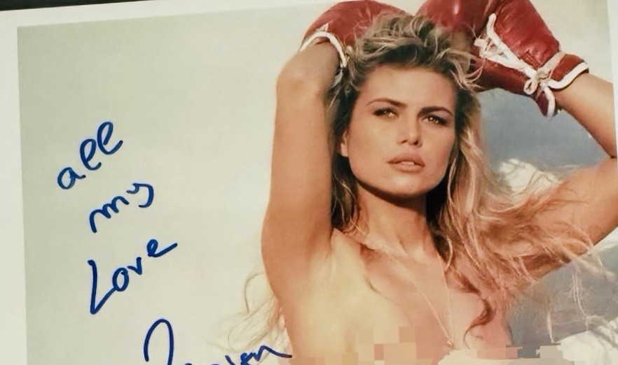 Playboy Elke Jeinsen 8/10 from The Original Playboy Magazine Autographed