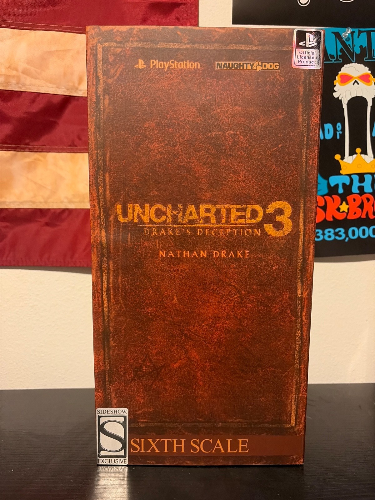 Nathan Drake Uncharted 3 1:6 Scale New SEALED Sideshow Collectibles 