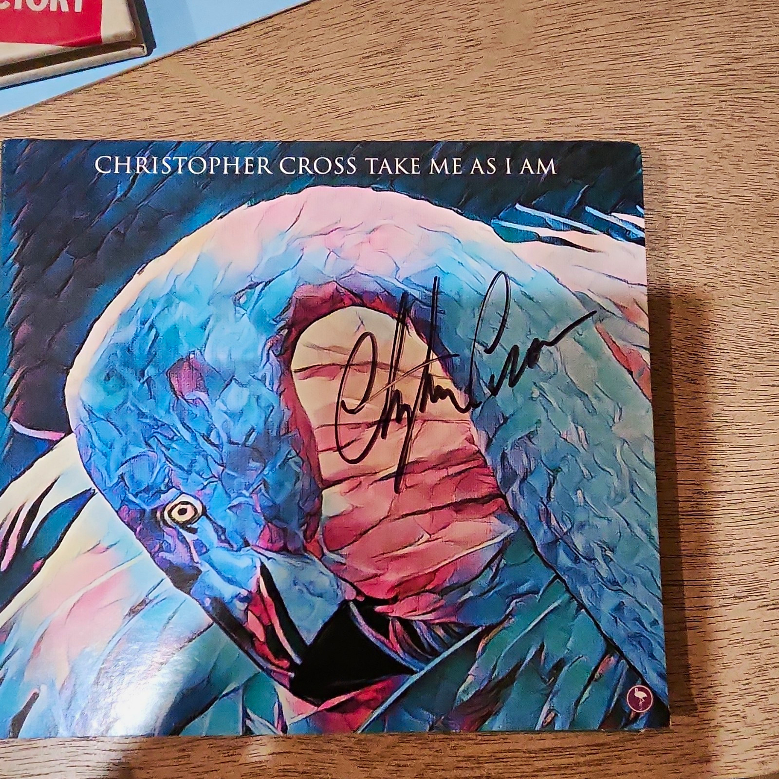 Christopher Cross Take Me As I Am Autographed Music CD & Booklet Signed