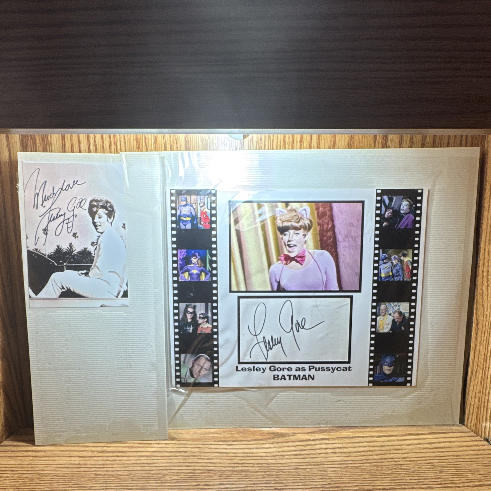 Lesley Gore Signed Original Photo Display Batman TV Television Memorabilia Lesley Gore Signed Original Photo Display Batman TV Television Memorabilia