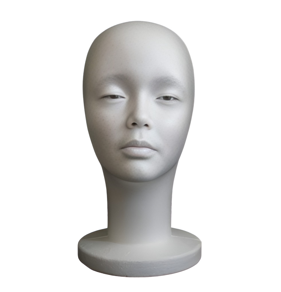 Mannequin Head for Wigs Foam Female Model Head Glasses Hat Hairpieces Display Mannequin Head for Wigs Foam Female Model Head Glasses Hat Hairpieces Display