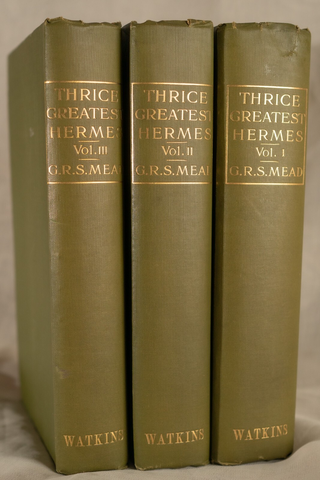 Thrice Greatest Hermes: Studies in Hellenistic Theosophy and Gnosis - 3 Volumes