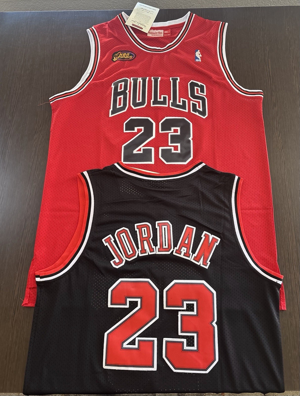 Mitchell & Ness Michael Jordan 🔥#23 Bulls 1997-98 NBA FINALS Jersey's