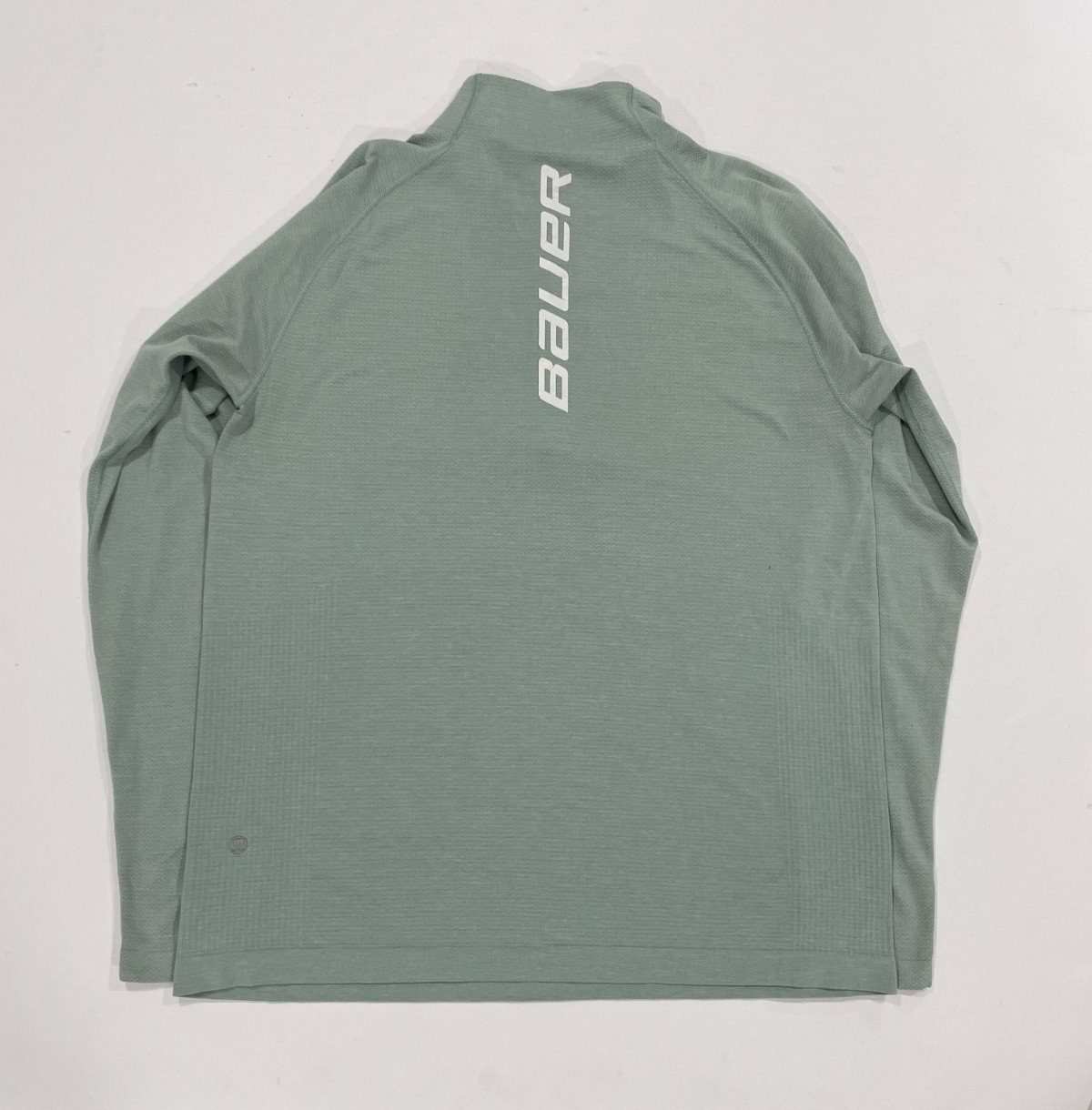 rare Lululemon x Bauer Hockey Metal Vent Tech Half Zip Shirt Men\'s Large Green rare Lululemon x Bauer Hockey Metal Vent Tech Half Zip Shirt Men\'s Large Green