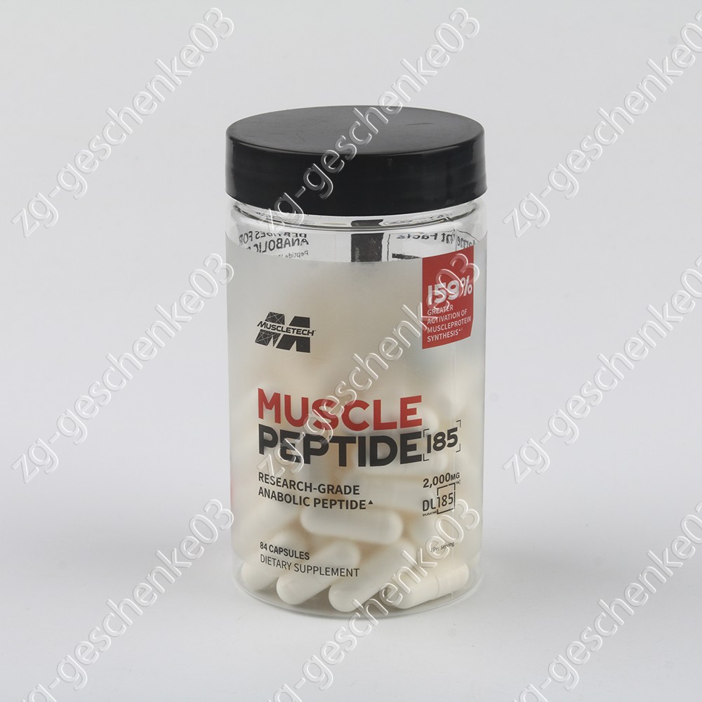 MuscleTech Muscle Peptide 185 Strength and Muscle Growth 84 Veg Ct 1-3pack