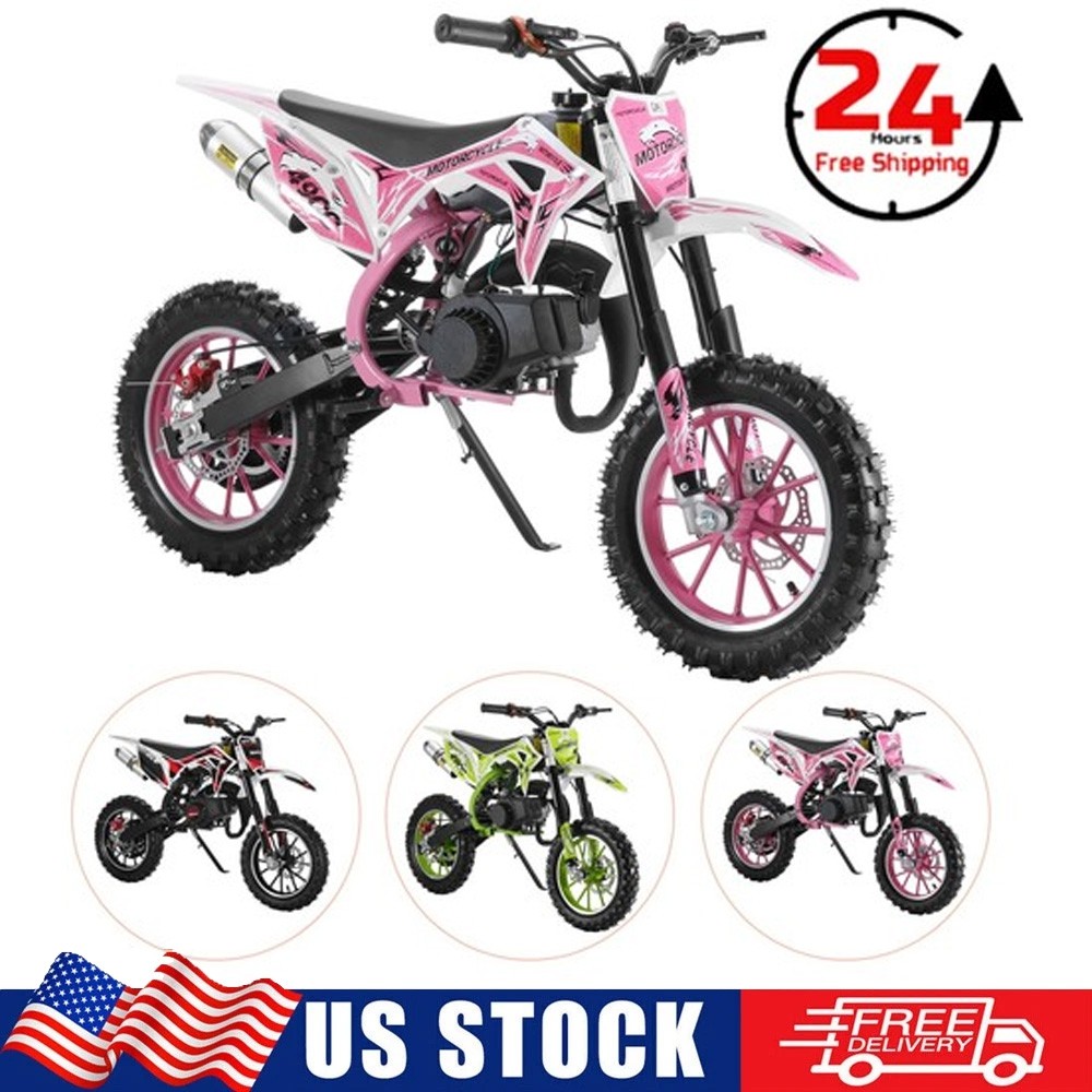 50cc Gas Dirt Bikes for Kids Girl Boy 2-Stroke Off Road Motocross Off Road Moto