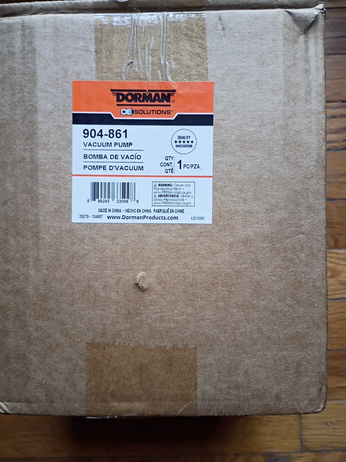 Dorman 904-861 Vacuum Pump Cadillac Chevrolet GMC 2015-2019