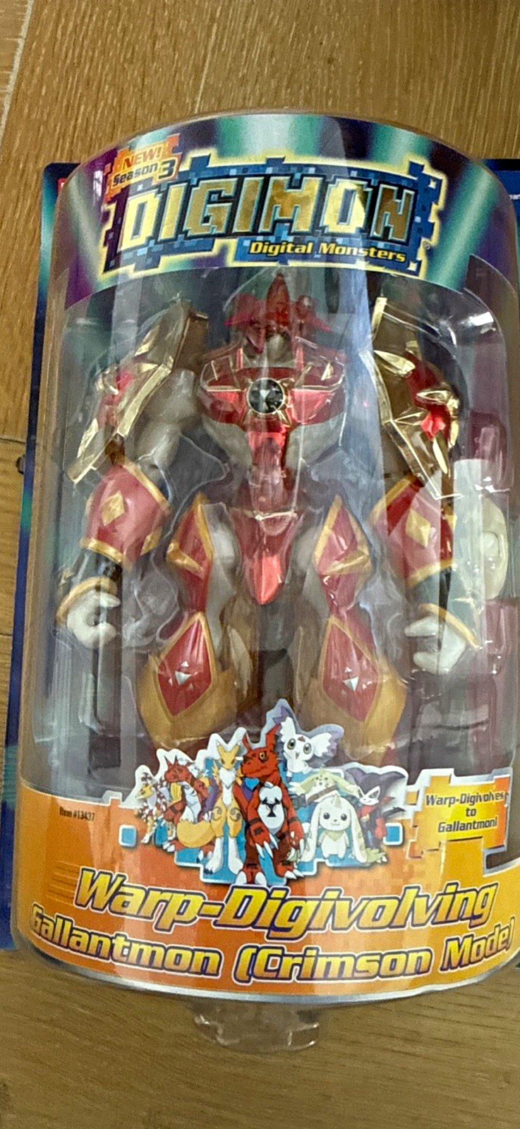 Bandai Digimon Digital Monsters Warp-Digivolving Gallantmon Figure #34330 Bandai Digimon Digital Monsters Warp-Digivolving Gallantmon Figure #34330