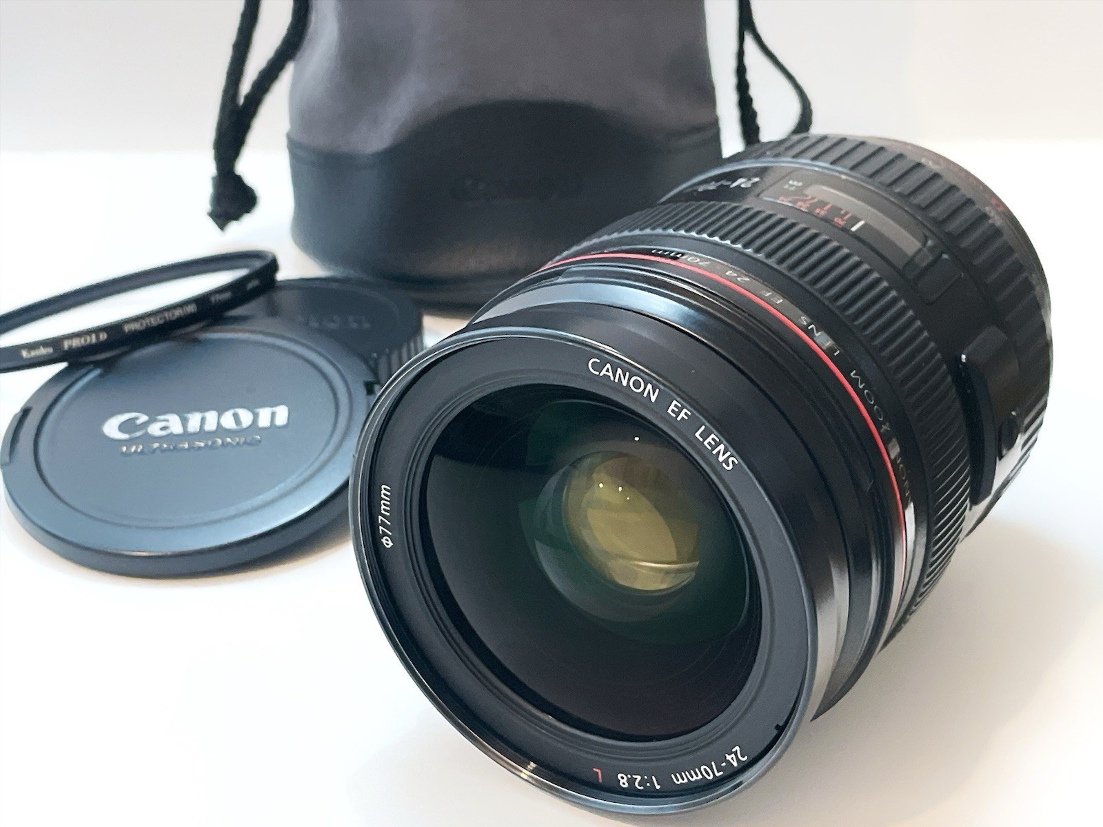 [N MINT w/Case] Canon EF 24-70mm F/2.8 L USM 1:2.8 AF Camera Lens From Japan