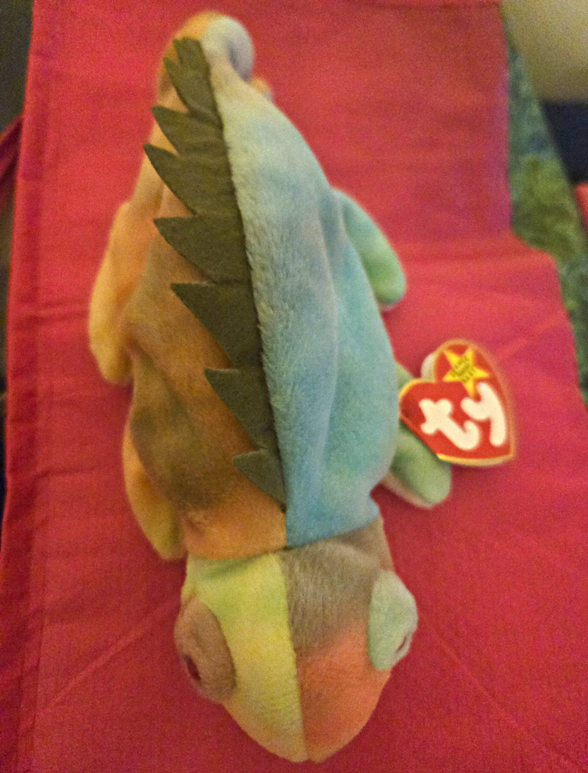 Ty Beanie Babies Iggy Iguana Plush Beanbag Vintage 1997 Ages 3+ 4-7 Years