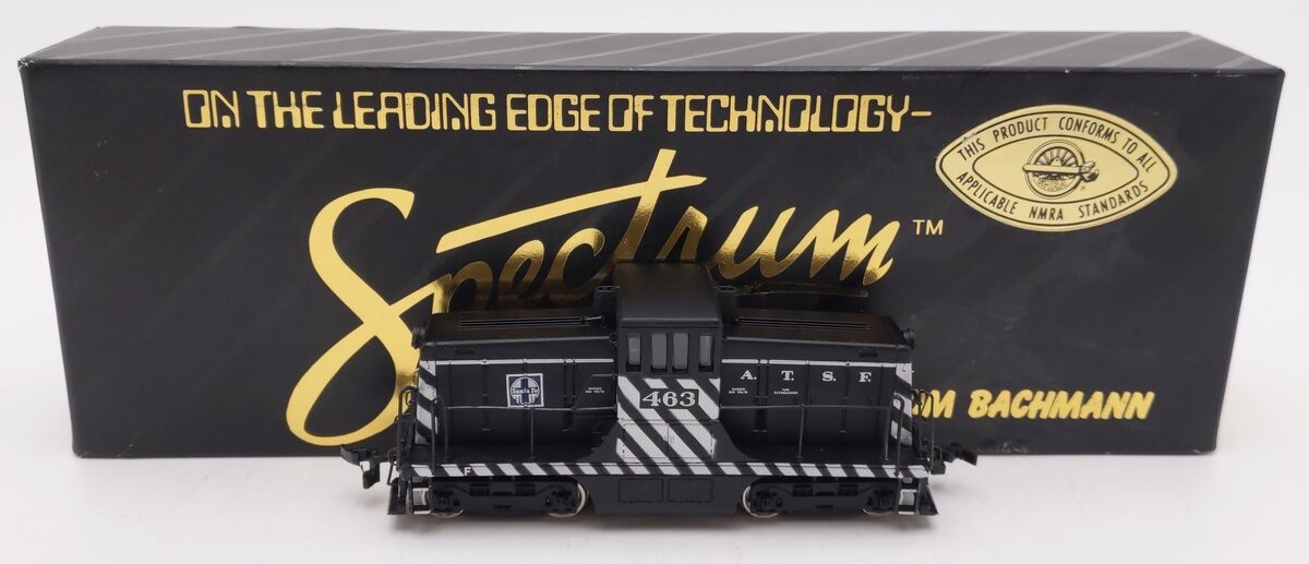 Bachmann 41-0800-02 HO Santa Fe GE 44 Ton Diesel Switcher #463 EX/Box