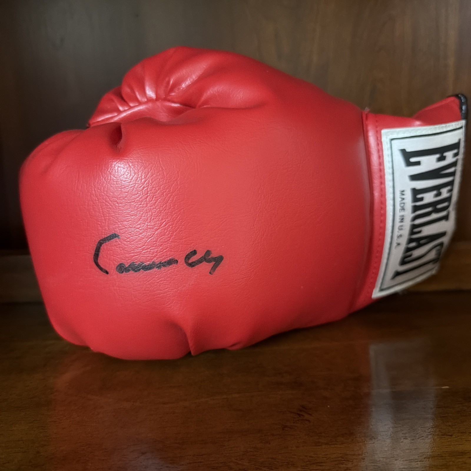  Cassius Clay (Muhammad Ali) Autographed Boxing Glove w/COA