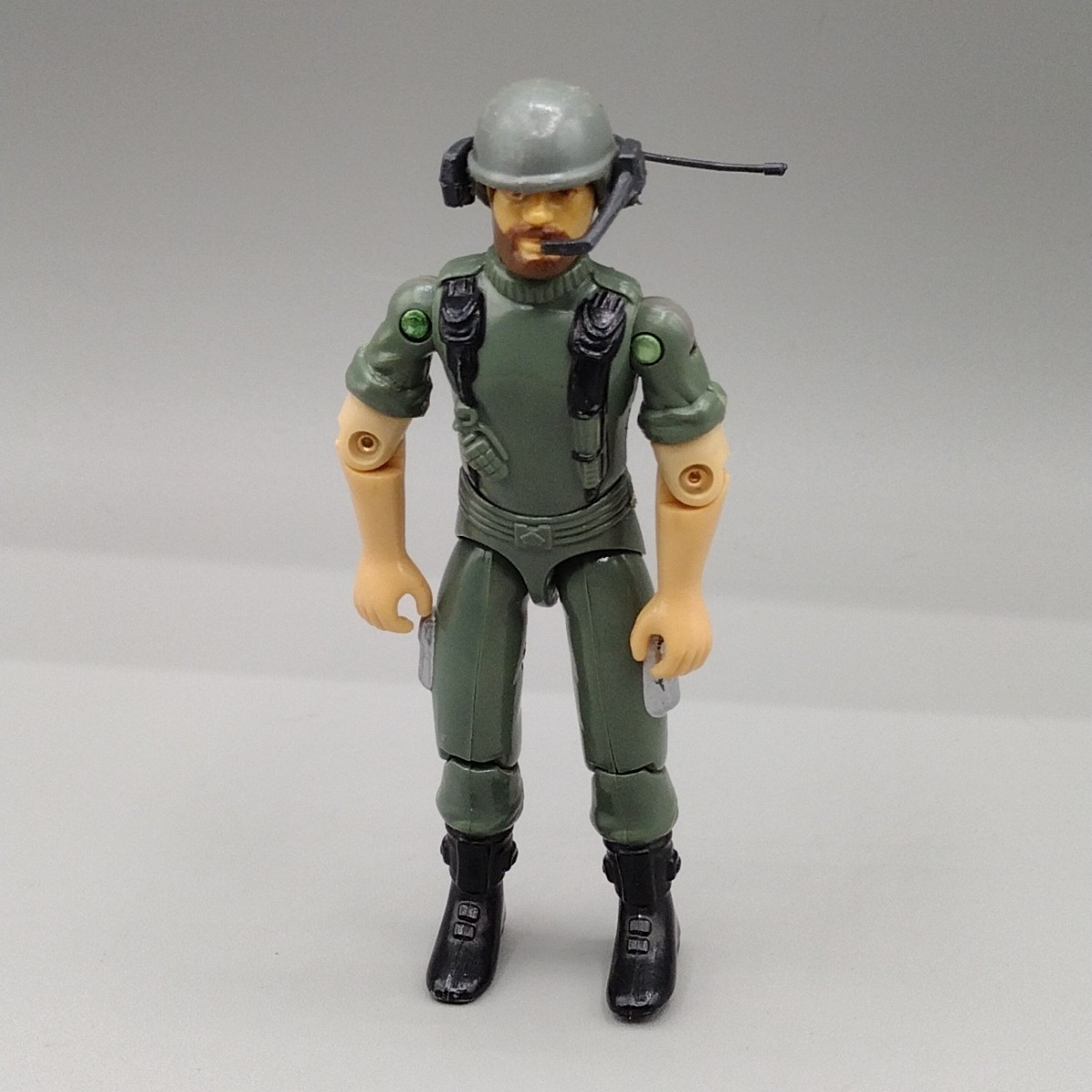 **NEW O-RING** Vintage GI Joe 1983 Swivel Arm Clutch with Helmet & Headset
