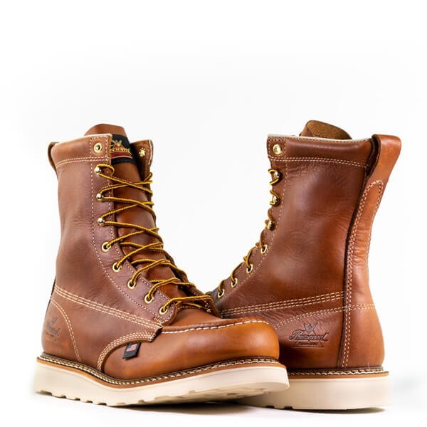 THOROGOOD AMERICAN HERITAGE – 8″ TOBACCO– MAXWEAR WEDGE™ 814-4201- SOFT TOE