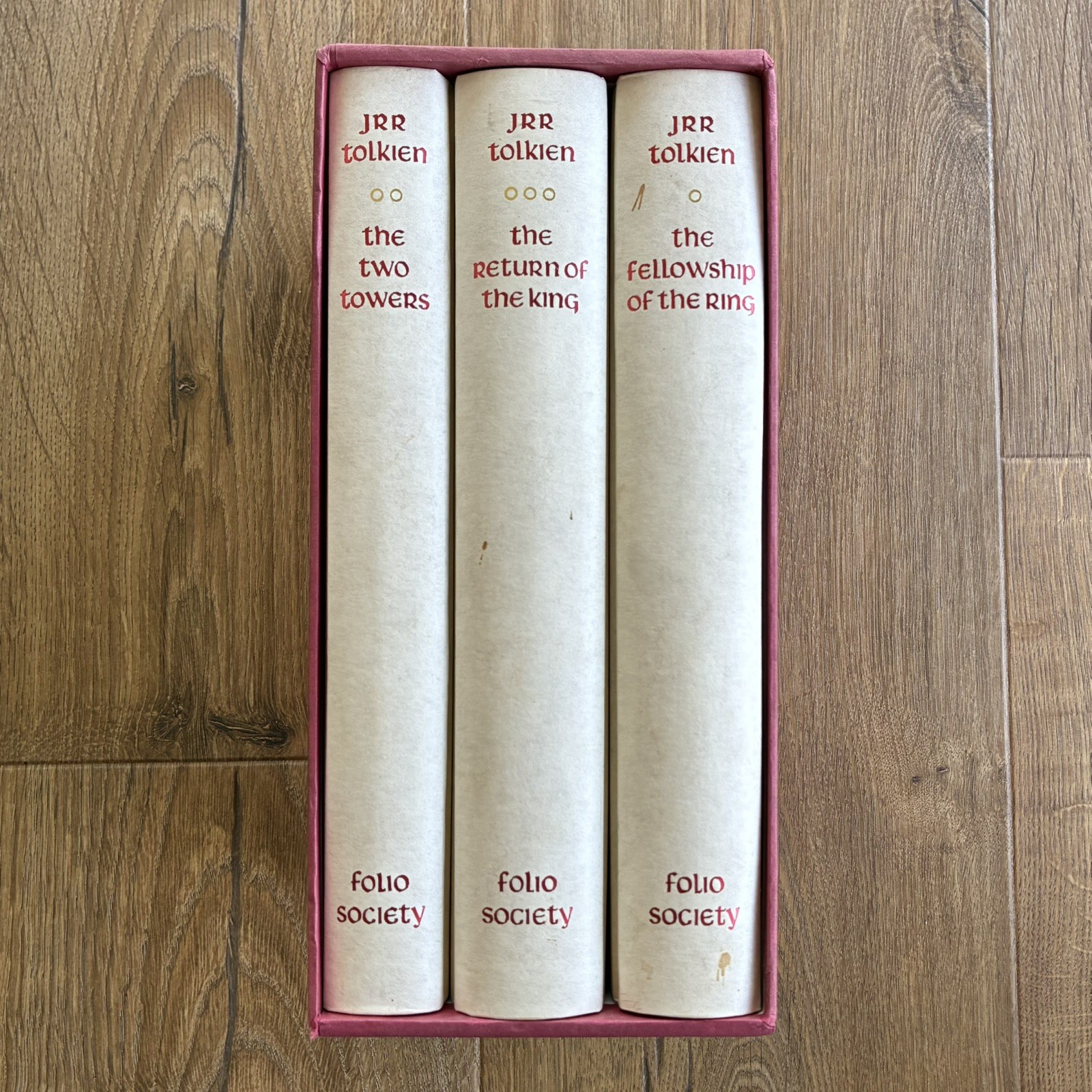 The Lord of the Rings J.R.R. Tolkien 1995 Folio Society Hardback Slipcased Set