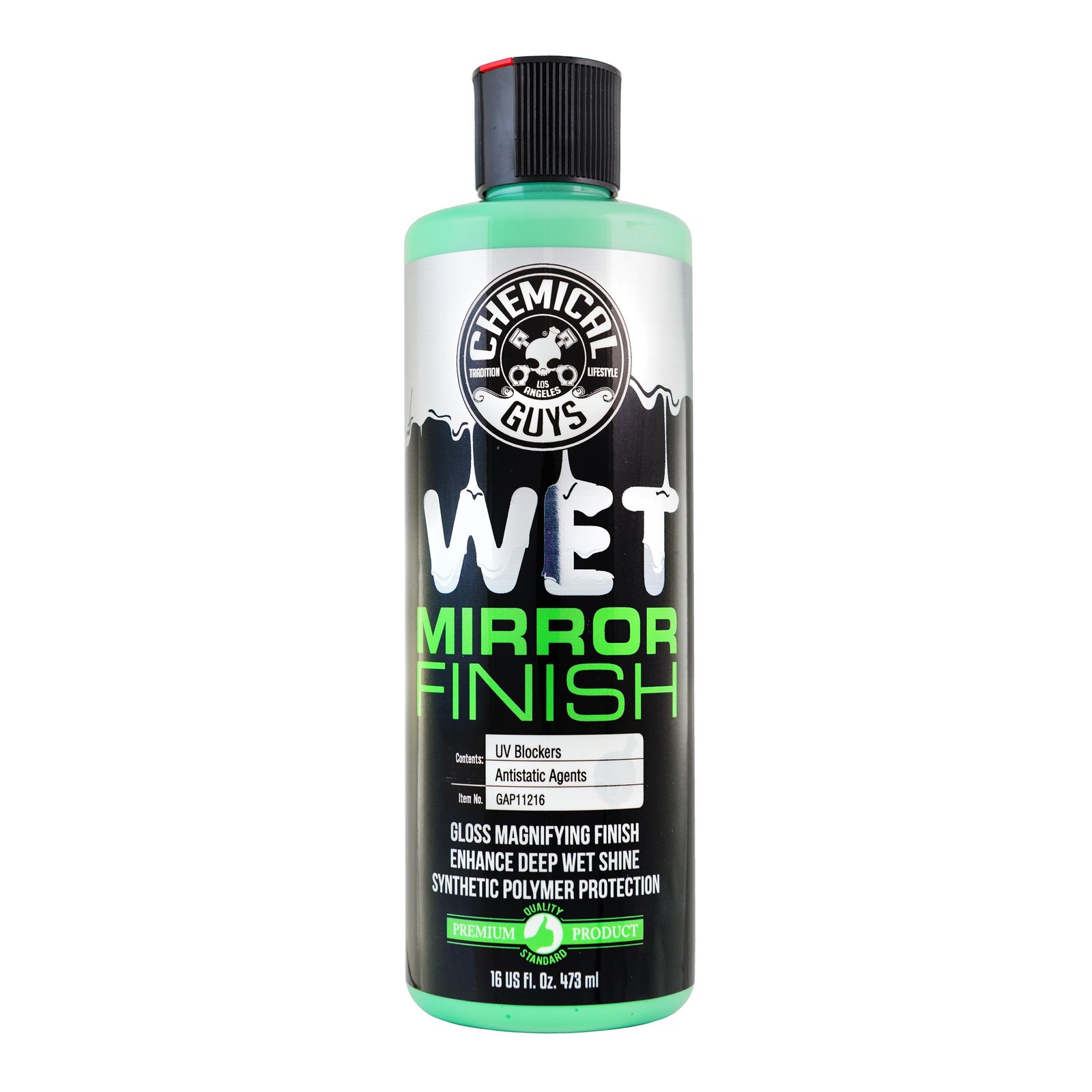 Chemical Guys Wet Mirror Finish High Gloss Glaze - Reflective Shine Enhancer ... Chemical Guys Wet Mirror Finish High Gloss Glaze - Reflective Shine Enhancer ...