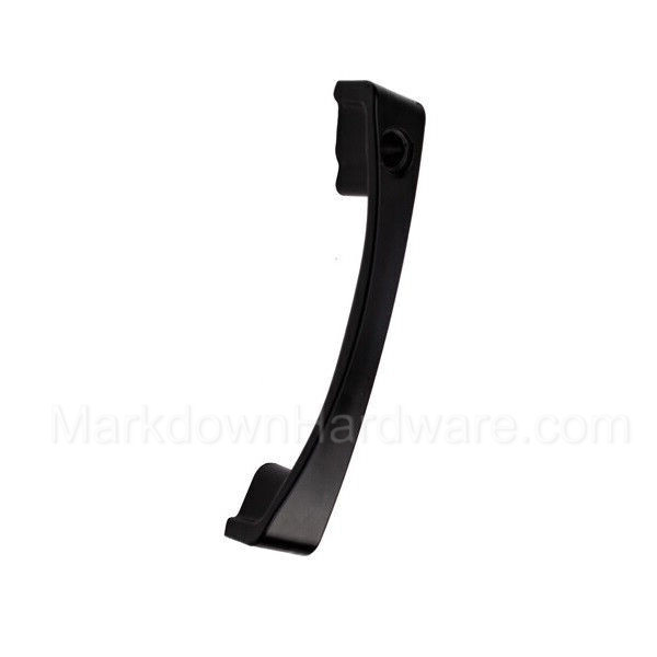 Pella Sliding Patio Door Handle & Key Hole Plug - Left LH Exterior XO - Black