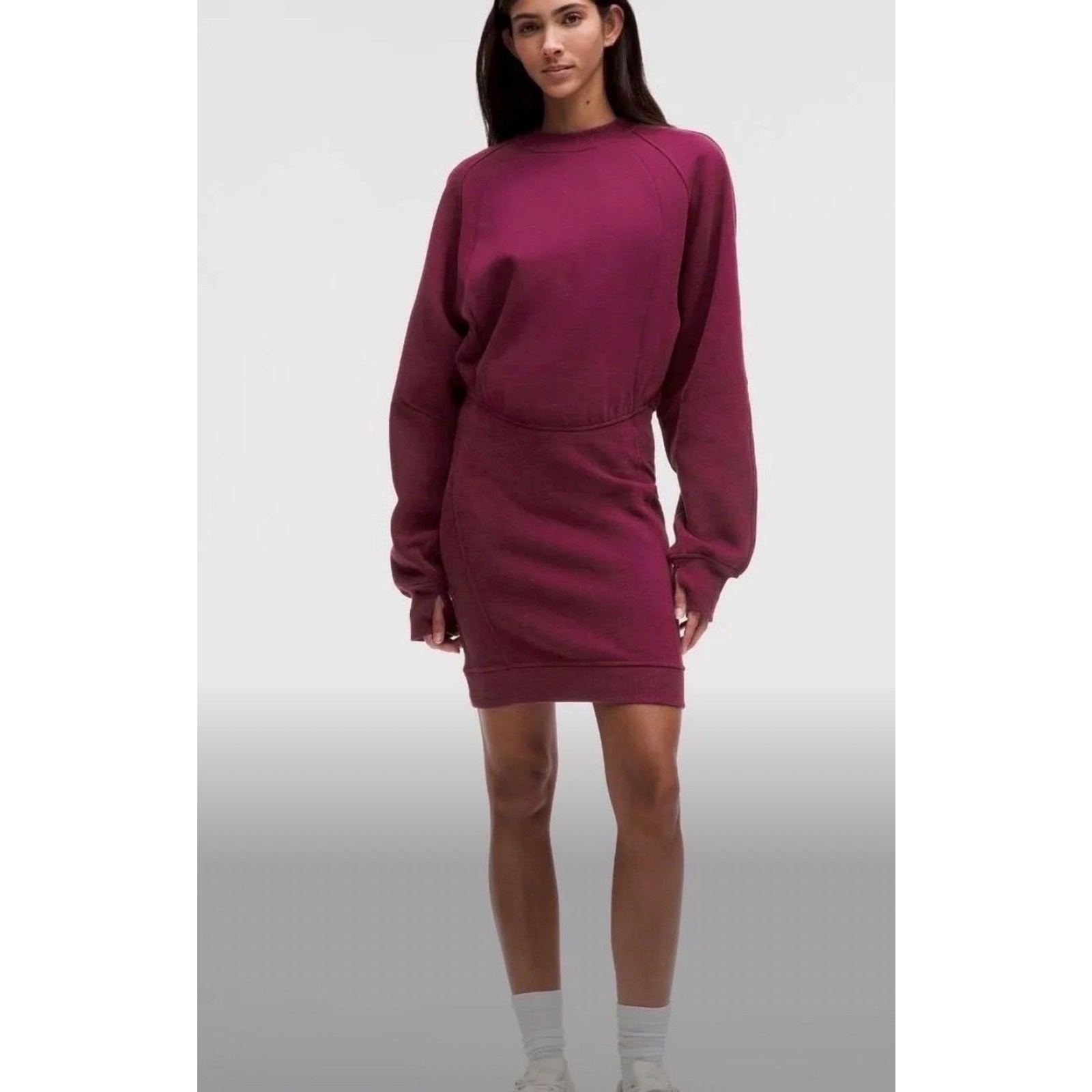Lululemon Scuba Long-Sleeve Dress