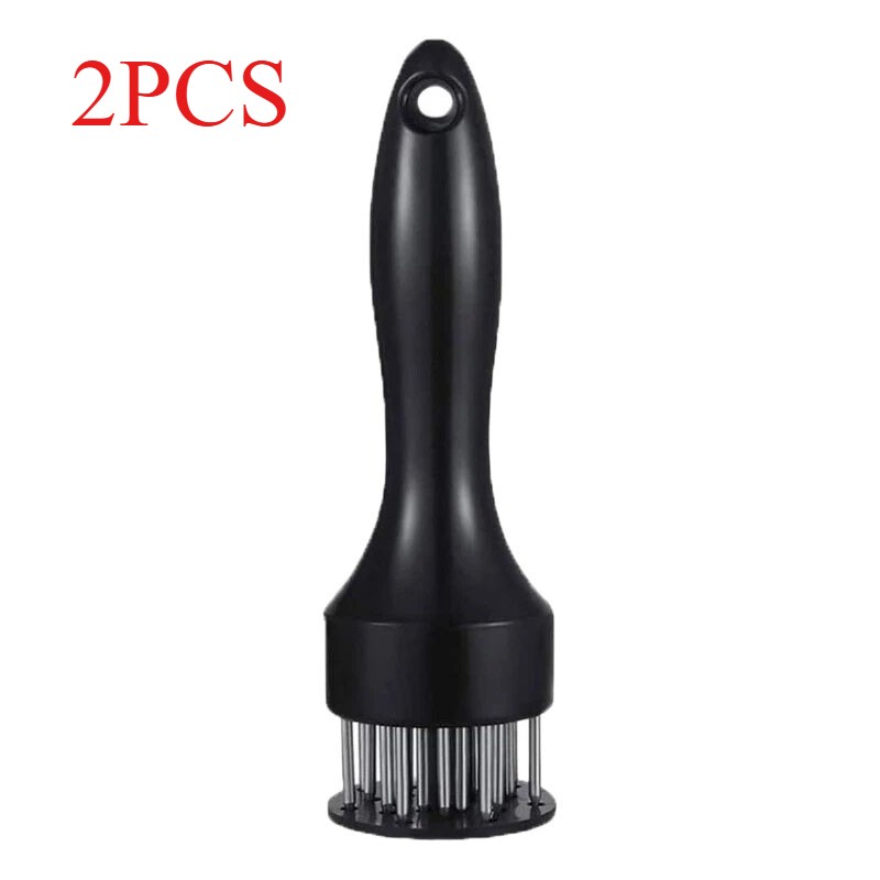 2PCS Meat Tenderizer Tool 21Needles Stainless Steel for Tenderizing Kitchen Tool