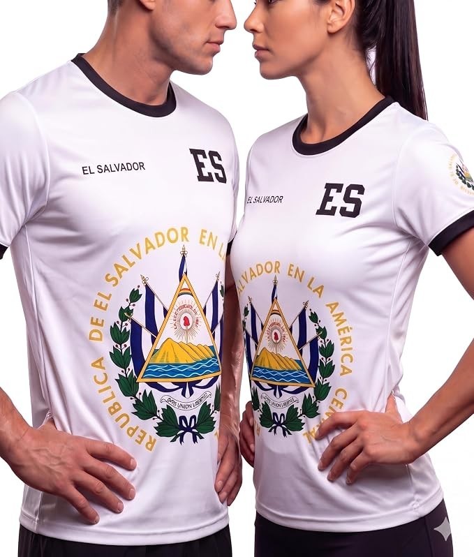 El Salvador Soccer Jersey Camiseta Futbol Unisex Men Women Salvadoran T-Shirt