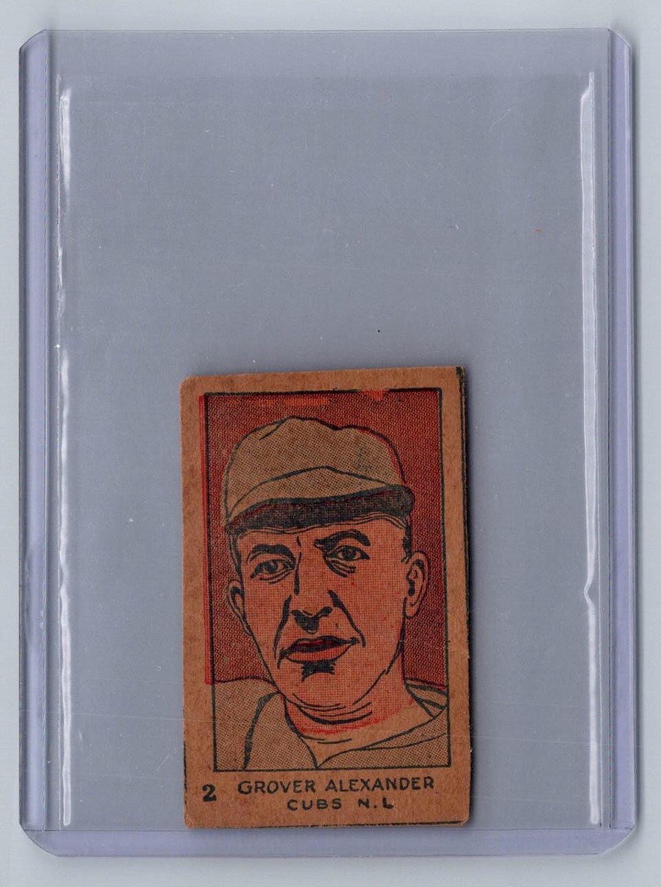 Grover Cleveland Alexander 1926 W512 Strip Hand-Cut # 2