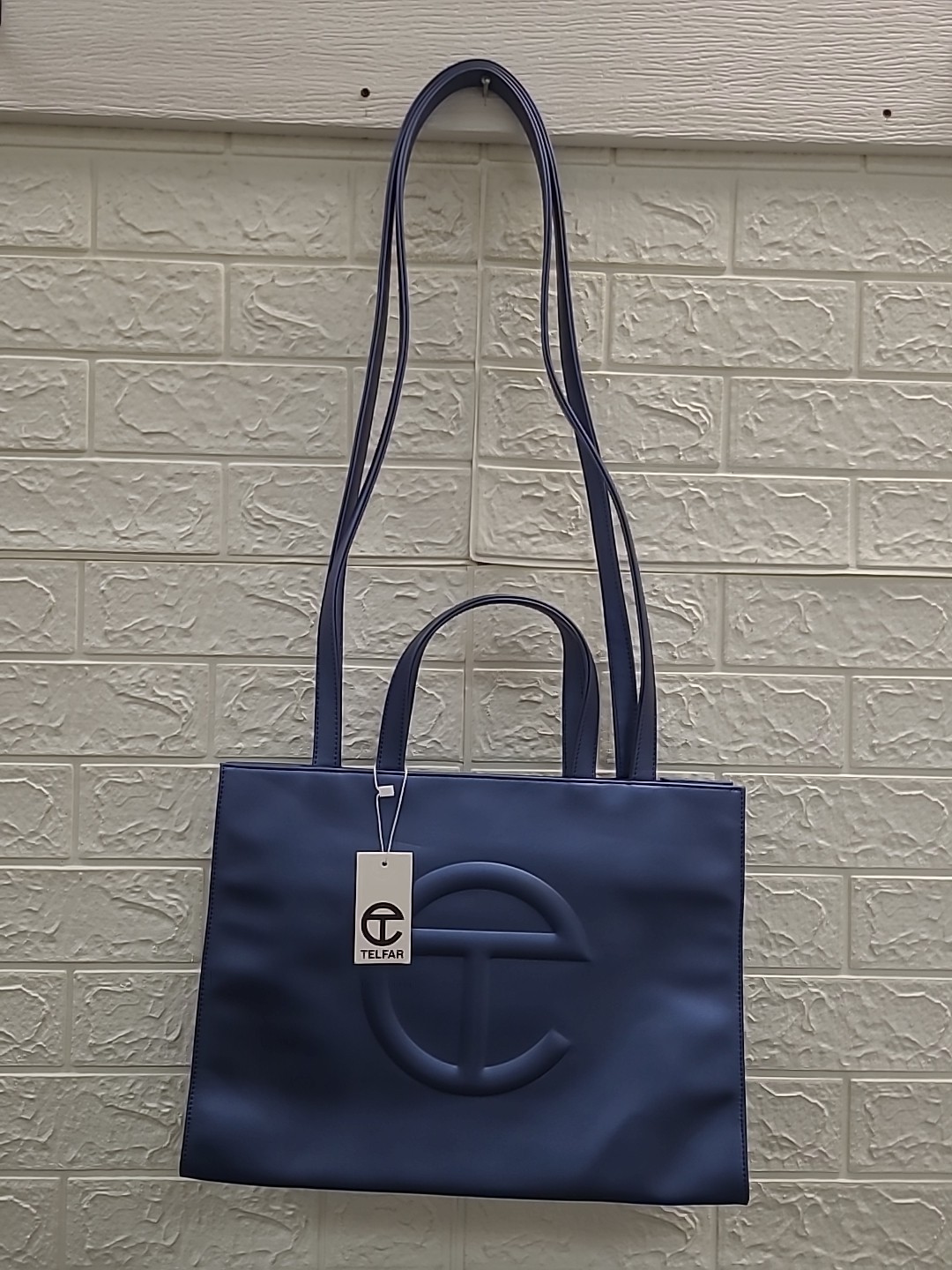 NEW Telfar Medium Shopping Bag - Cobalt (Blue) w/ CERTIFICATE OF AUTHENTICITY 