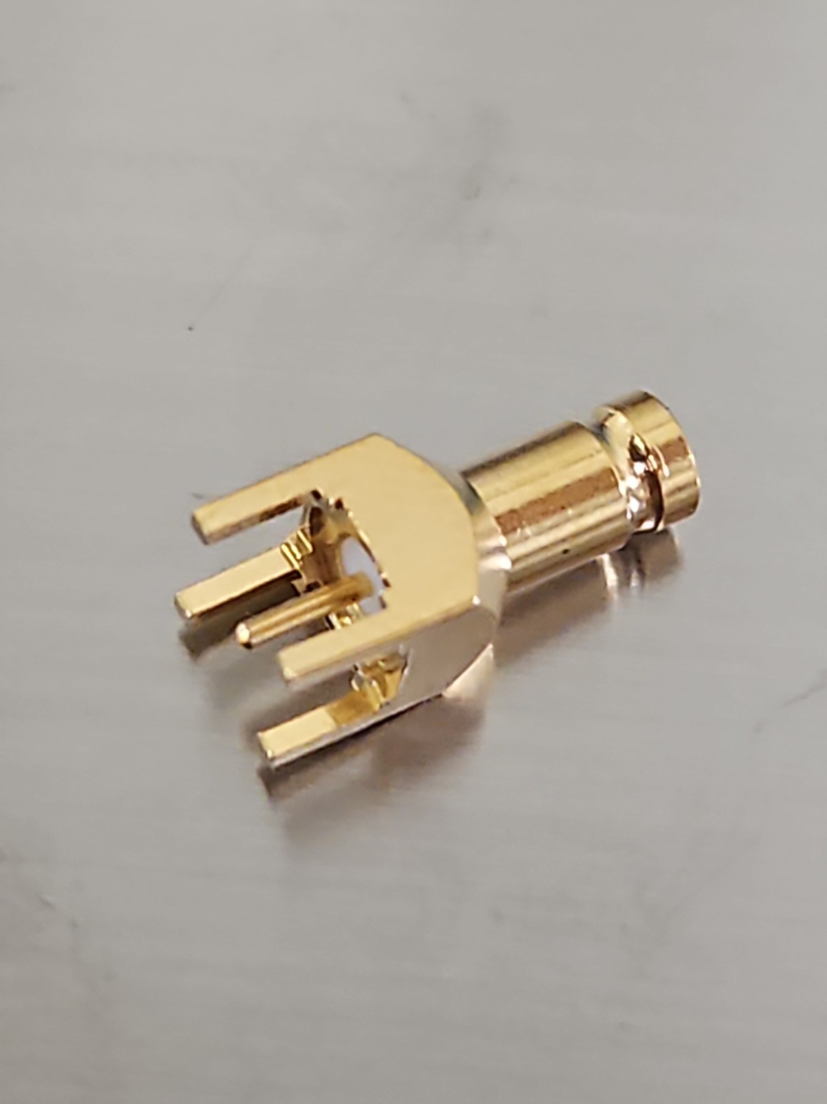 Amphenol RF 282127-75 MCX PCB Connector 75 Ohm Gold Lot of 100 New