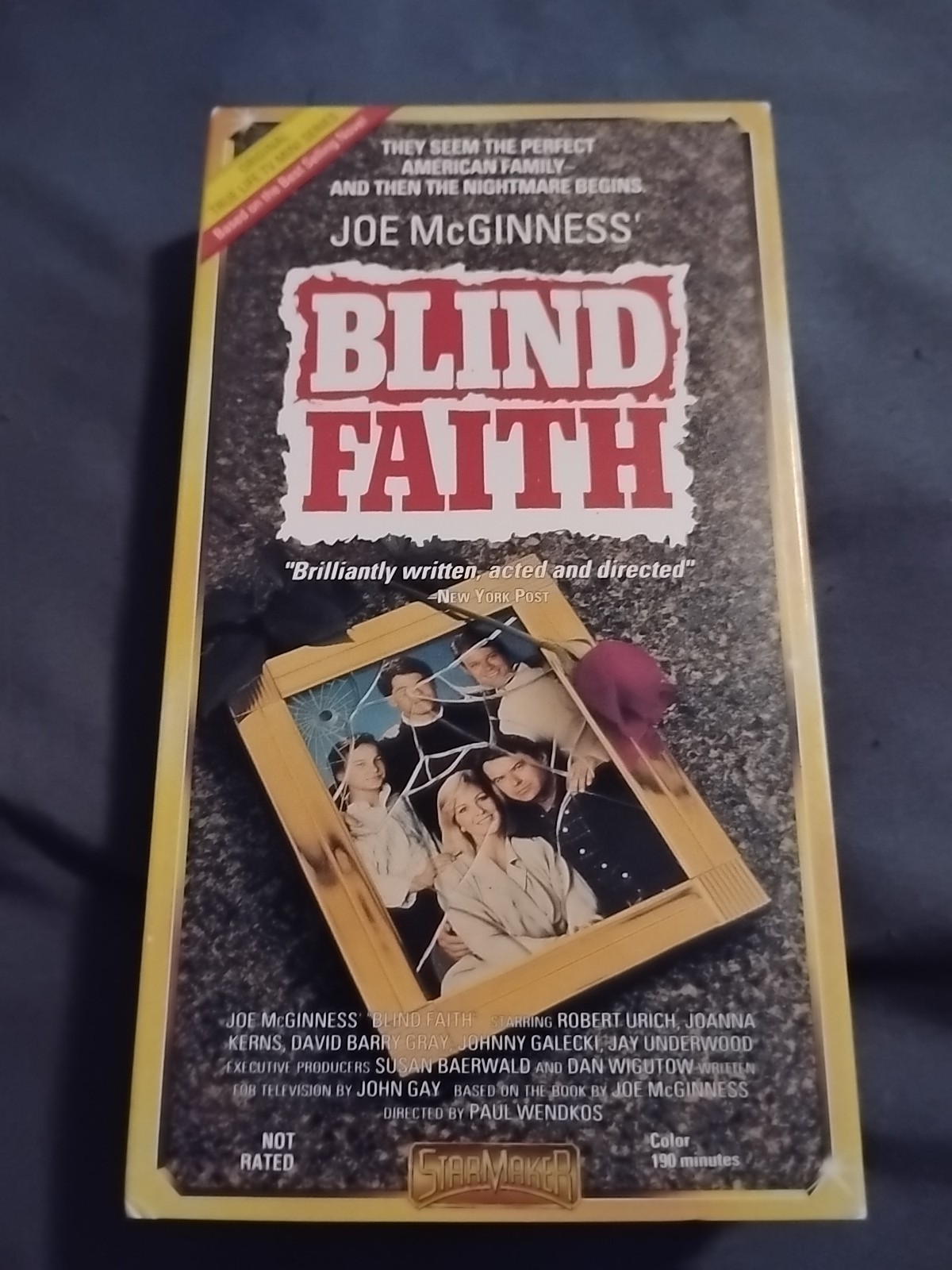 Vhs- Blind Faith: Joe McGinness: Part 1 Vhs- Blind Faith: Joe McGinness: Part 1