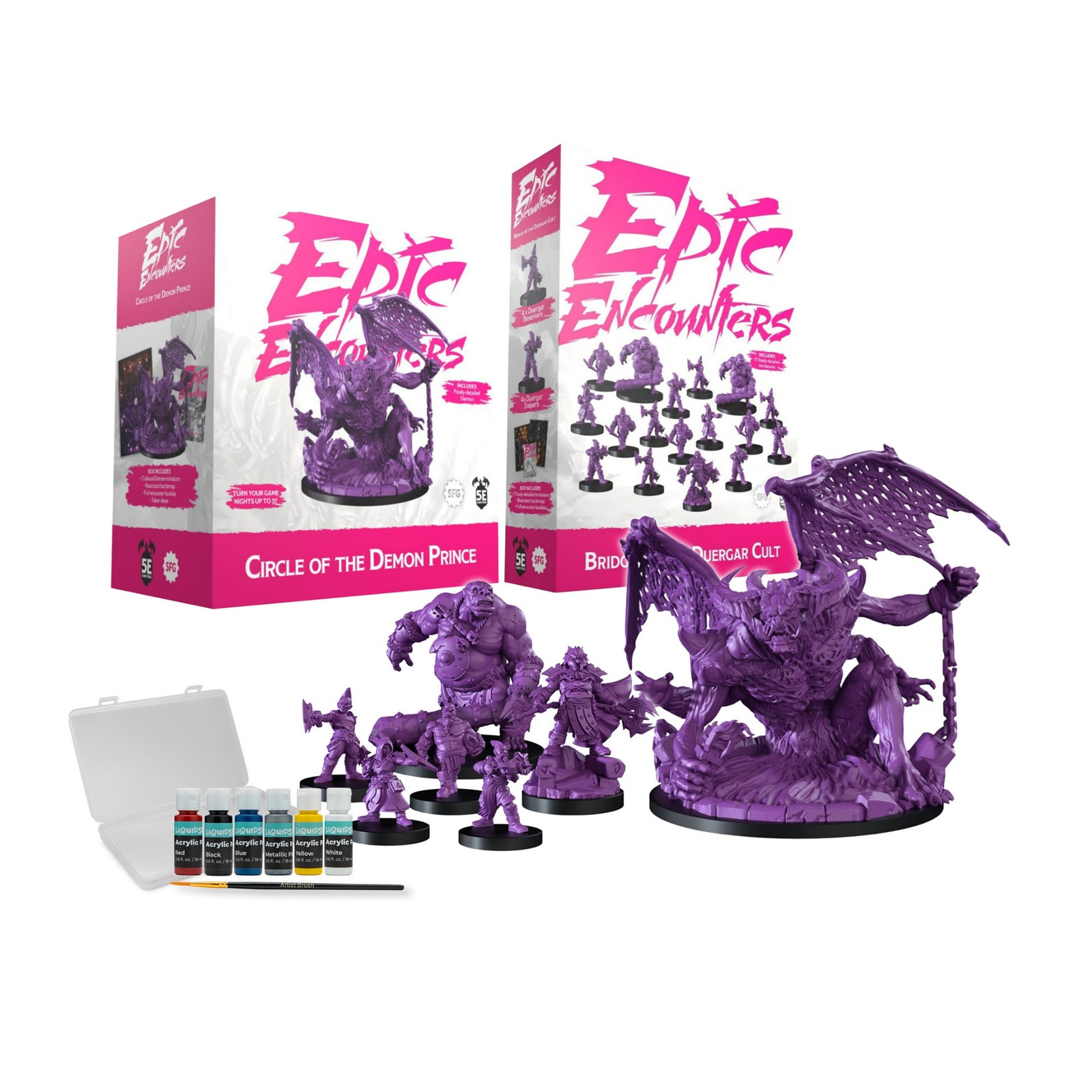 Epic Encounters Bridge of the Duergar Cult & Circle of the Demon Prince Bundle