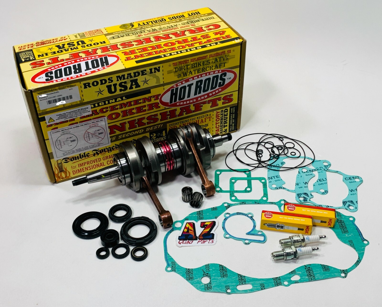 Banshee Hot Rods Hotrods Pro Design OEM Stock Crank Bottom End Rebuild Seal Ring Banshee Hot Rods Hotrods Pro Design OEM Stock Crank Bottom End Rebuild Seal Ring