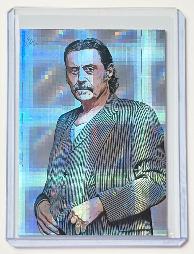 Al Swearengen Limited Edition Artist Signed Deadwood Refractor Trading Card 1/1