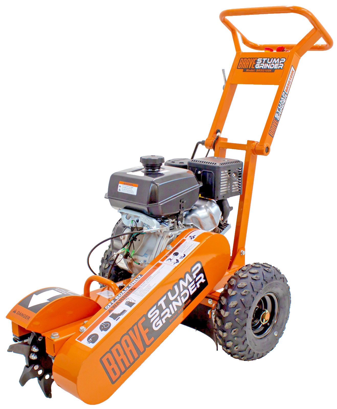 Brave Stump Grinder | 14 HP Kohler Engine - 12 Brave Stump Grinder | 14 HP Kohler Engine - 12