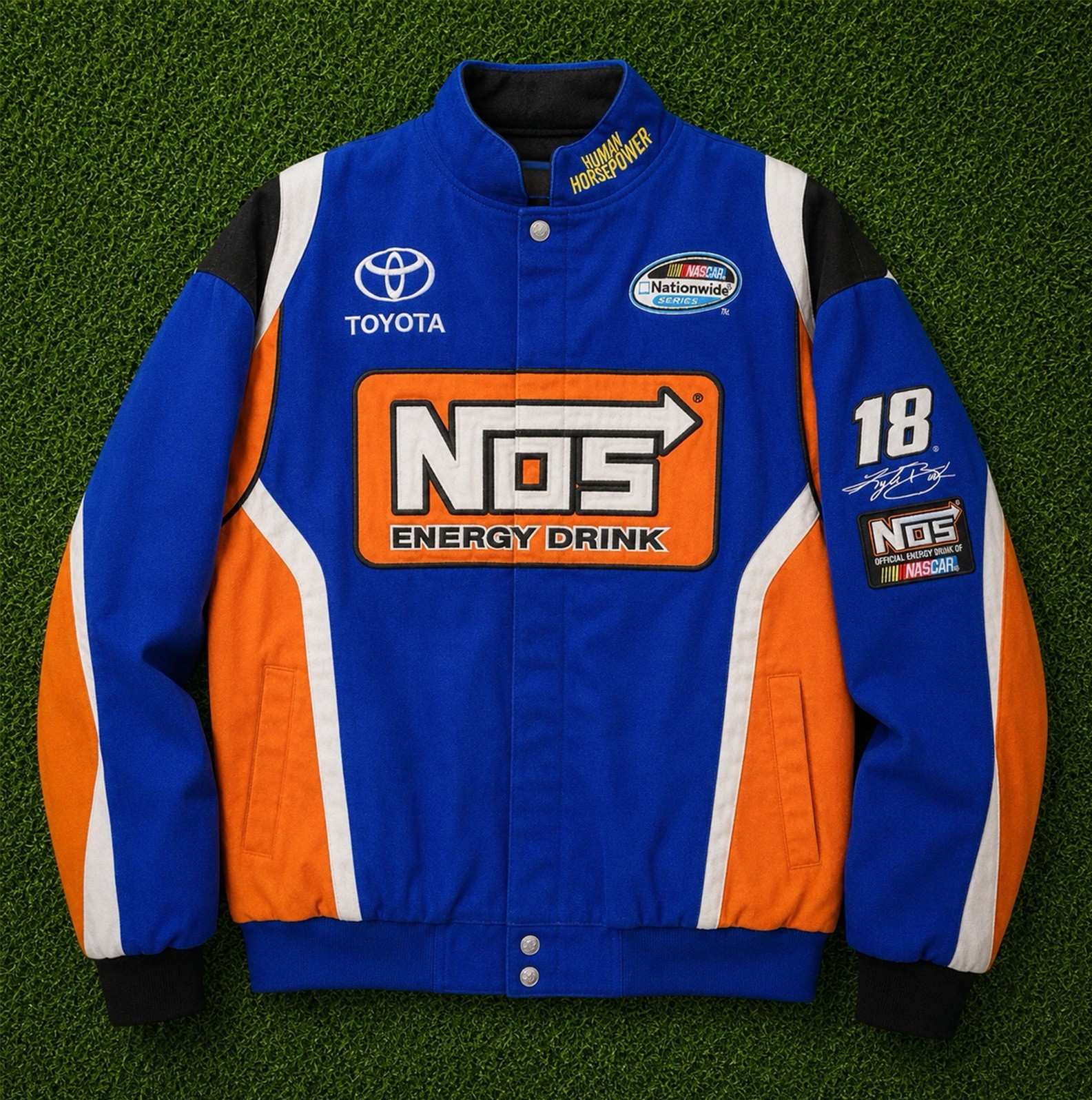 RARE Kyle Busch Chase Authentics NOS Energy Drink NASCAR Jacket XL RARE Kyle Busch Chase Authentics NOS Energy Drink NASCAR Jacket XL