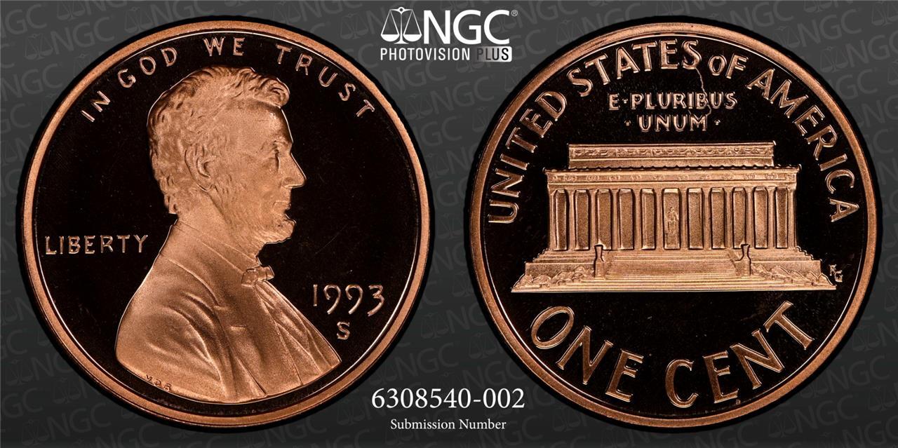 1993 S LINCOLN CENT PROOF 1C PF70 RD ULTRA CAMEO UCAM NGC PhotoVision® SKU 3100 1993 S LINCOLN CENT PROOF 1C PF70 RD ULTRA CAMEO UCAM NGC PhotoVision® SKU 3100