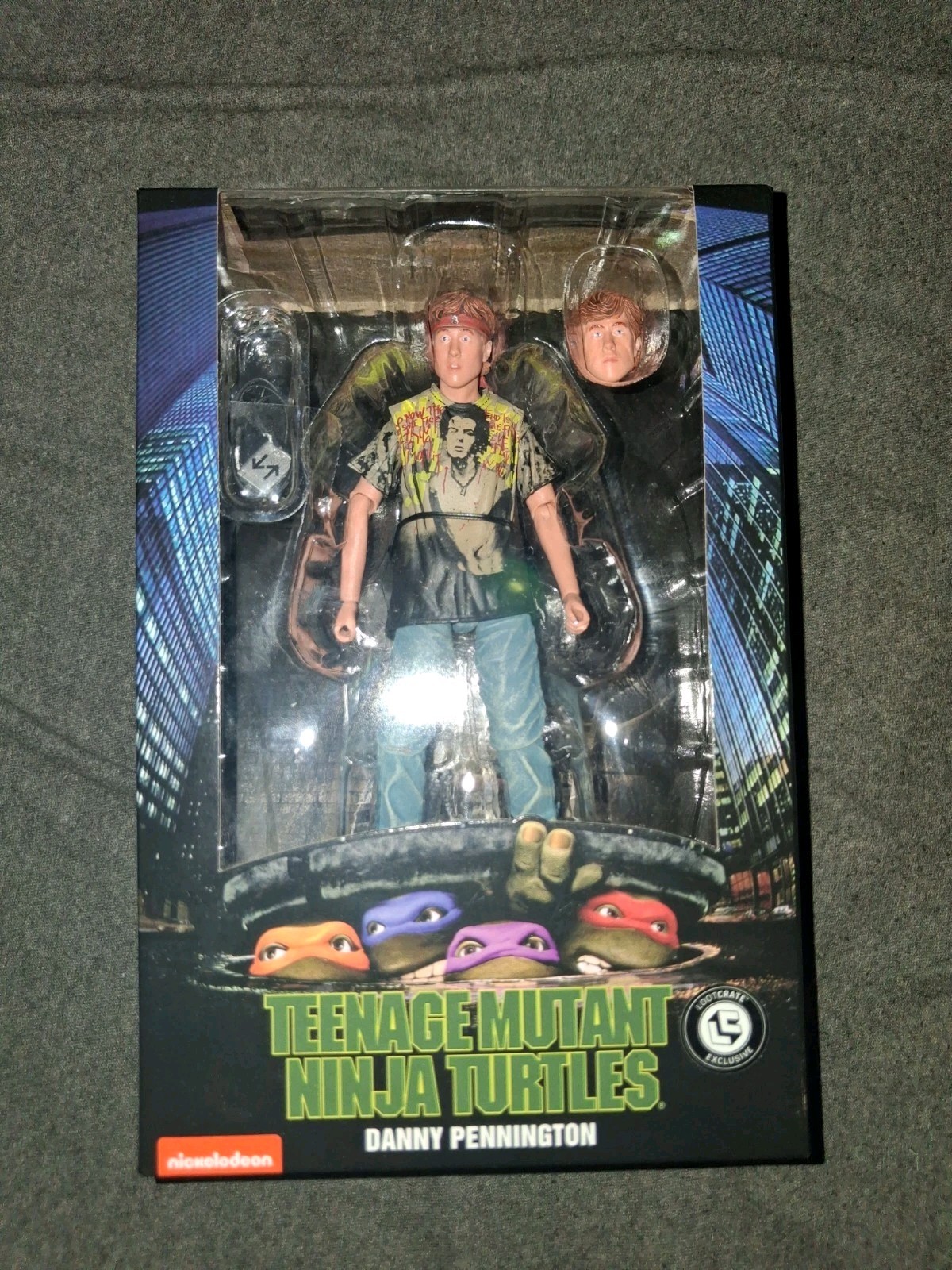 NECA TMNT Danny Pennington Loot Crate Exclusive Action Figure 7\