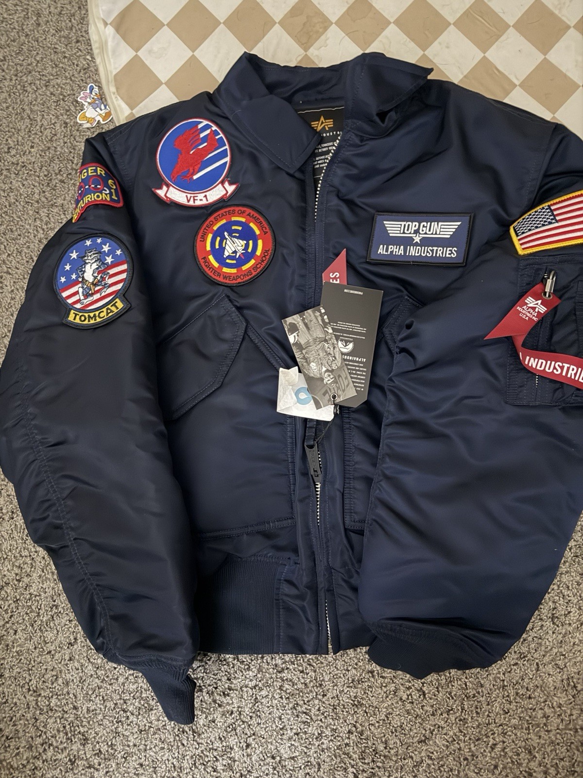 Alpha industries Top gun Anniversary Flight Jacket Alpha industries Top gun Anniversary Flight Jacket