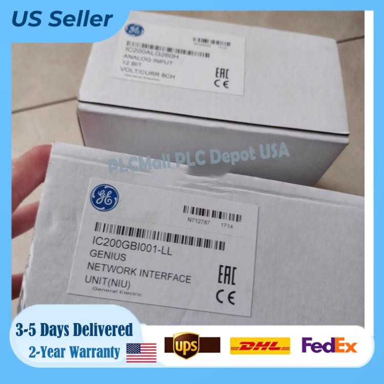 NEW ORIGINAL GE FANUC PLC MODULE IC200GBI001-LL FREE Fast SHIPPING/ US Free TAX