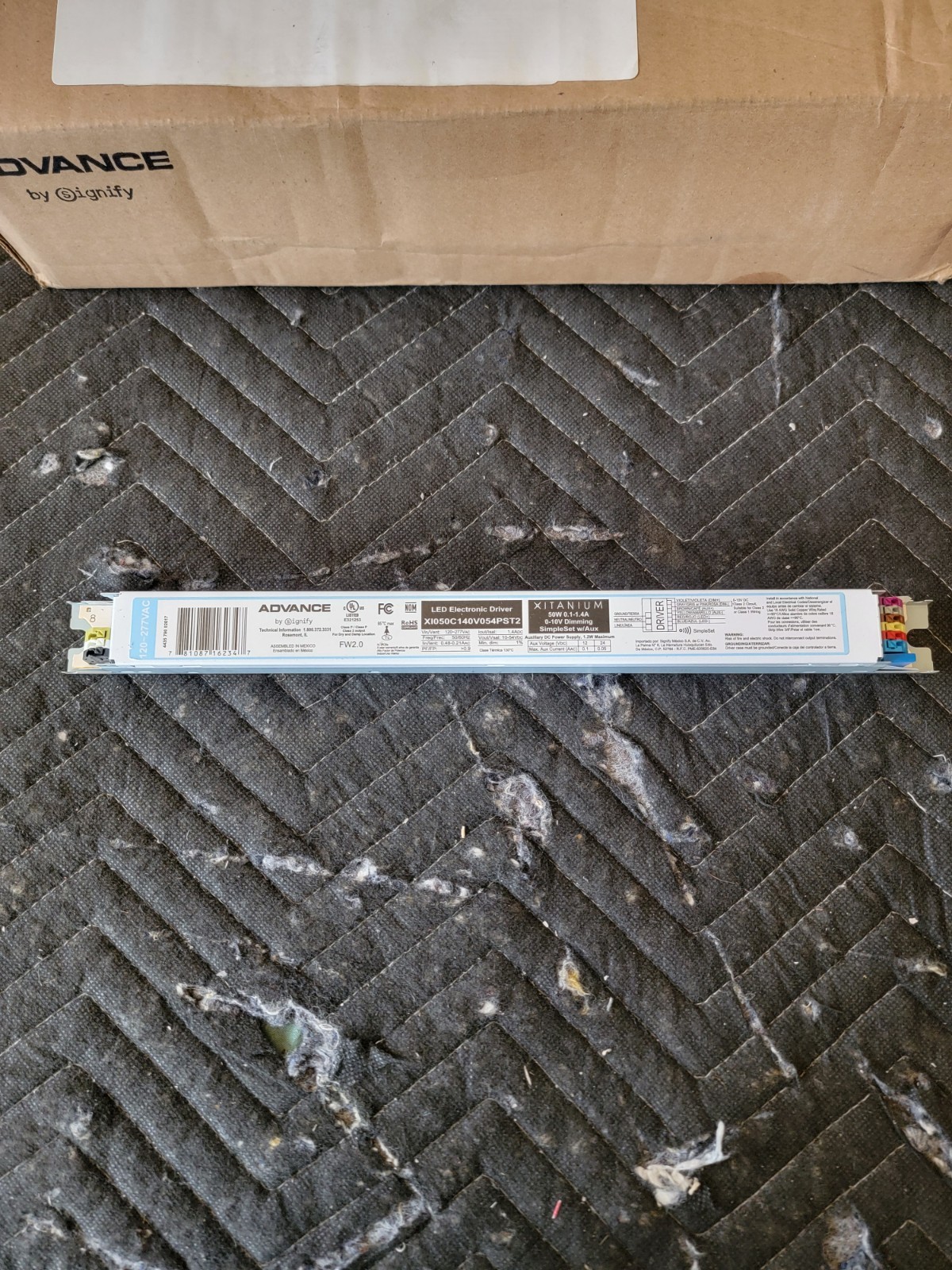 Advance Driver 50W - X1050C140V054PST2, FreeShipL48 Advance Driver 50W - X1050C140V054PST2, FreeShipL48