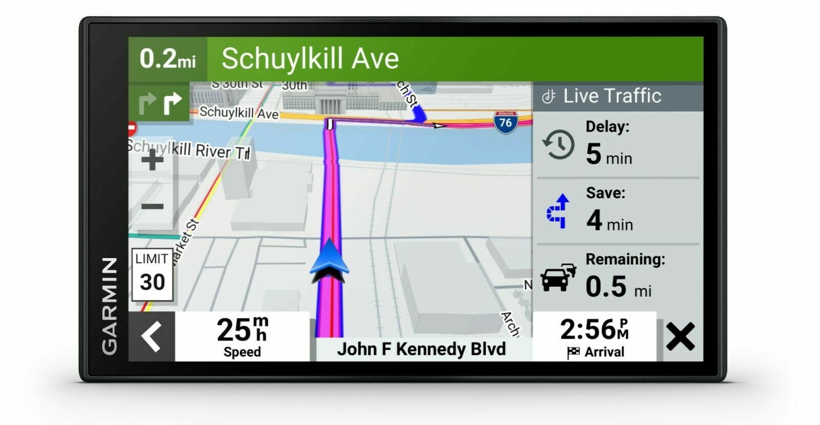 Garmin DriveSmart 66 Auto GPS North American Maps and 6\