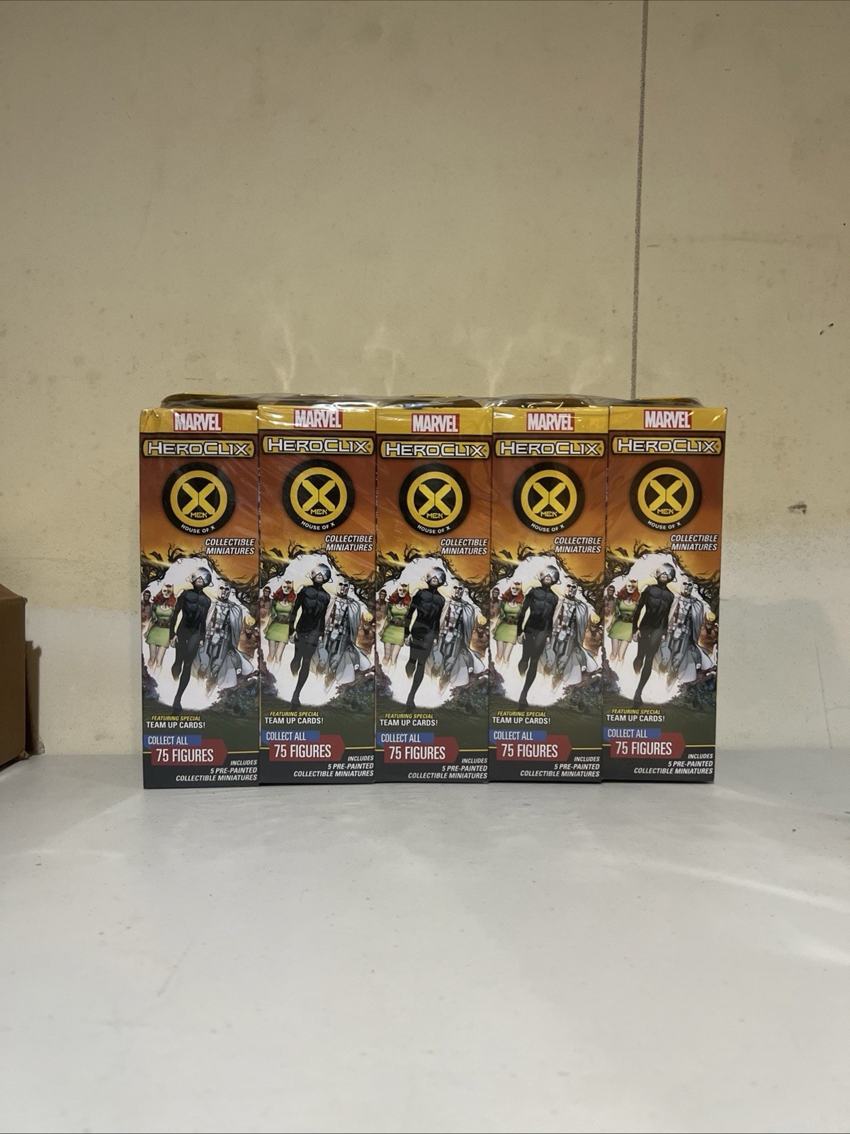 Marvel heroclix Xmen house Of x Booster brick Marvel heroclix Xmen house Of x Booster brick