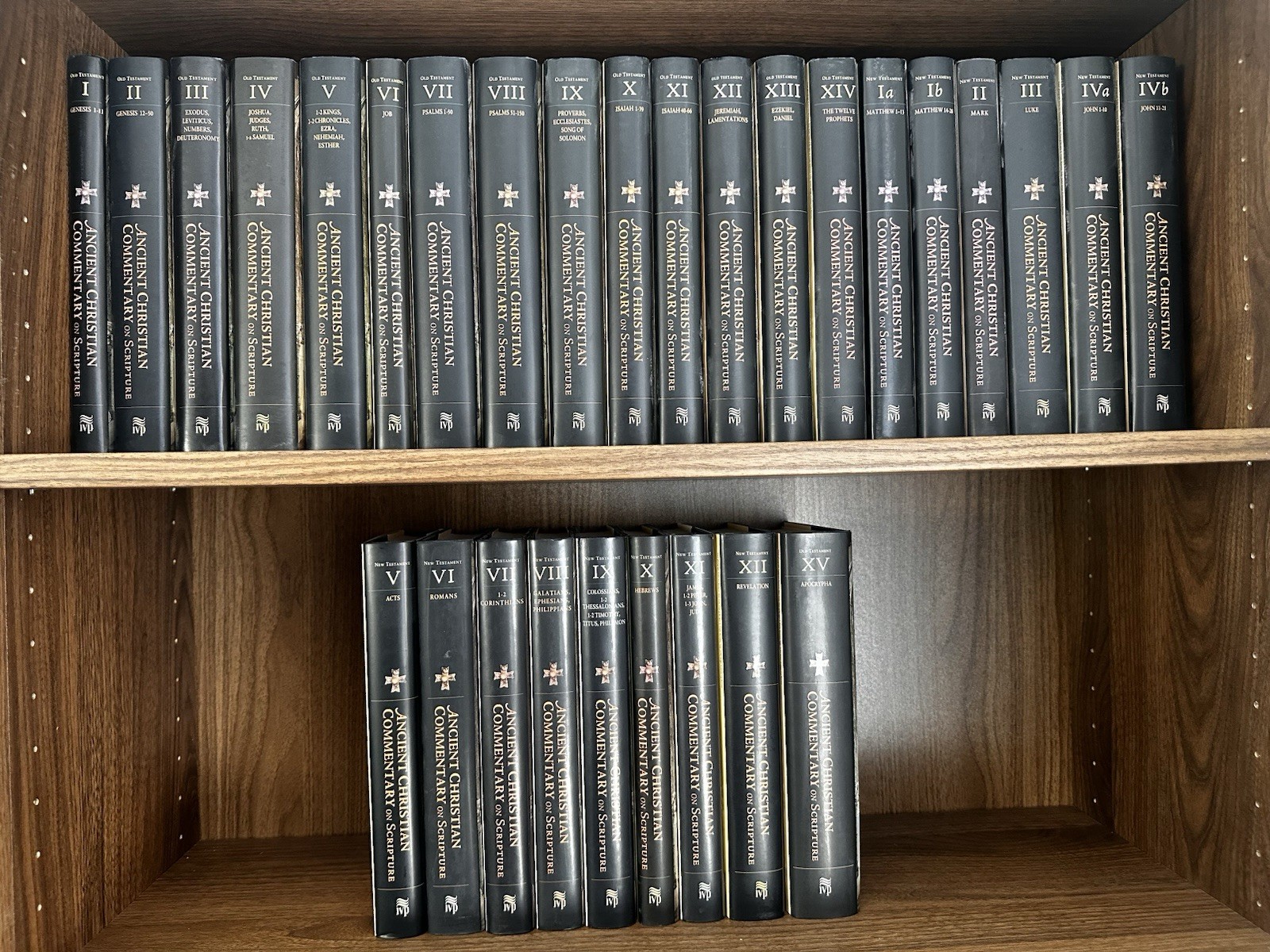 The Ancient Christian Commentary on Scripture [29 Volume Set] Hard Cover.