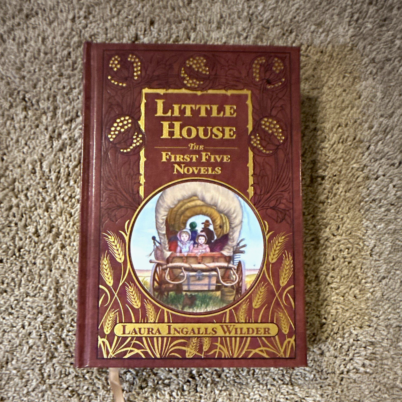 Little House The First Five Novels Laura Ingalls Wilder Illustrated Hardcover