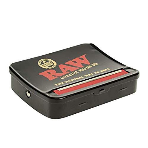 RAW 79mm Adjustable Automatic Cigarette Rolling Box (RED) Packaging May Vary RAW 79mm Adjustable Automatic Cigarette Rolling Box (RED) Packaging May Vary