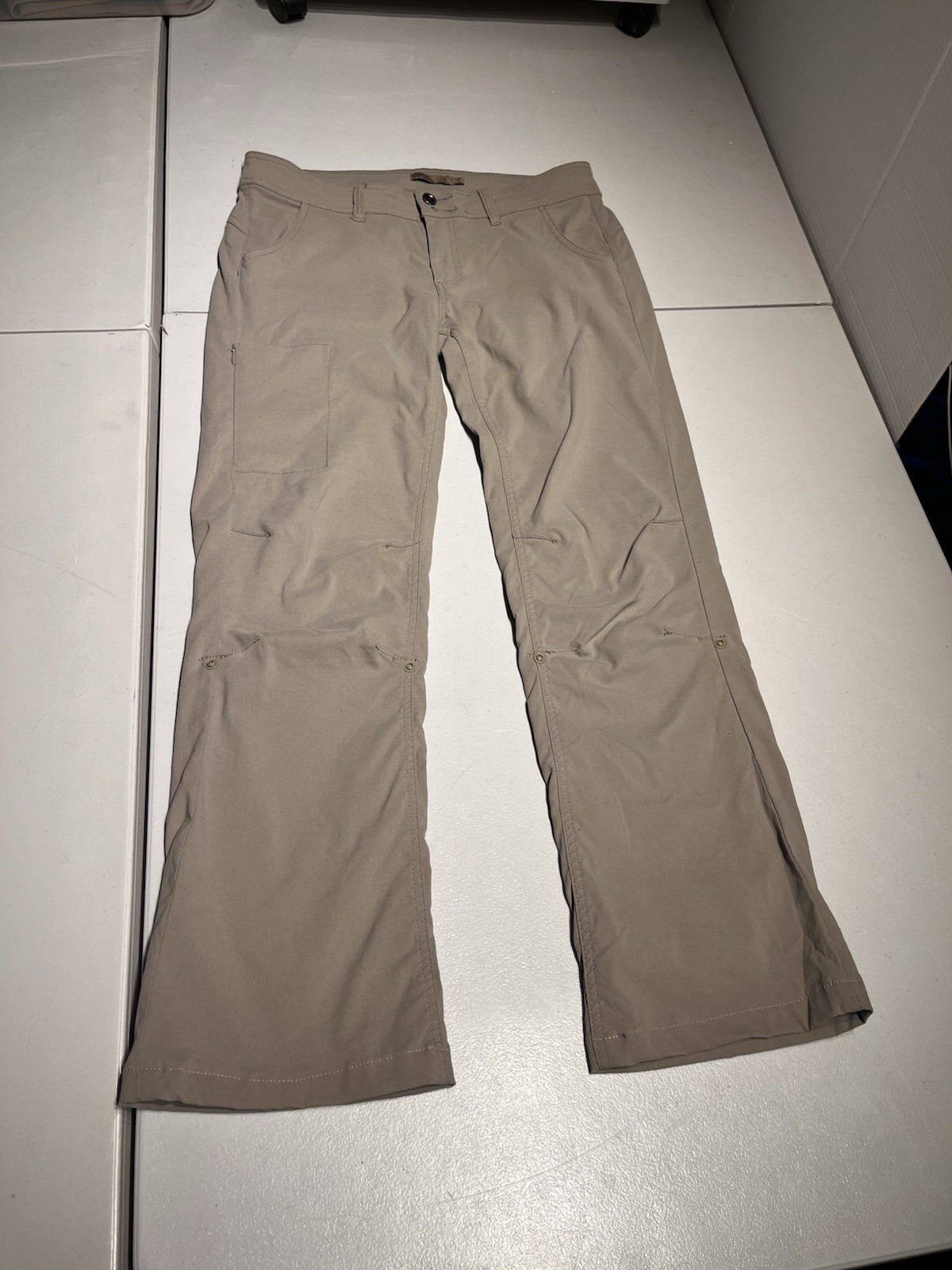 Prana Pants Women\'s 10 Brown Halle Straight Hiking Outdoor Cotton Cotton 32x30 Prana Pants Women\'s 10 Brown Halle Straight Hiking Outdoor Cotton Cotton 32x30