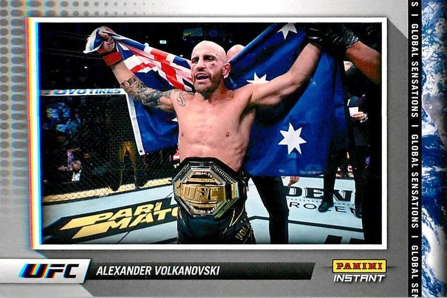 Alexander Volkanovski GS-1 2021 Panini - Instant UFC Global Sensations - PR:660 Alexander Volkanovski GS-1 2021 Panini - Instant UFC Global Sensations - PR:660