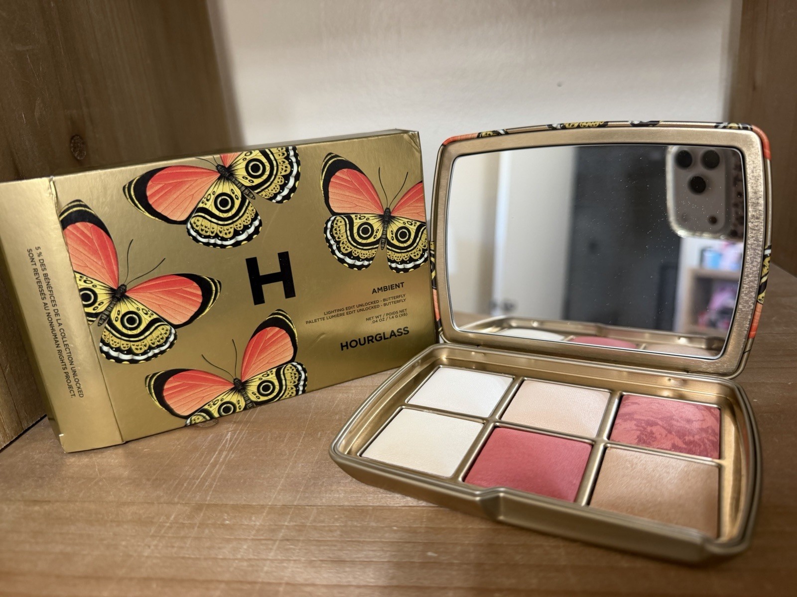 Hourglass Ambient Unlocked Butterfly Palette BNIB/Limited Edition/Rare
