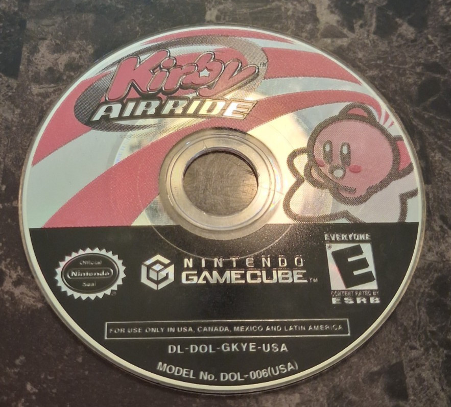 Kirby Air Ride (Nintendo GameCube, 2003) Authentic -- Disc Only
