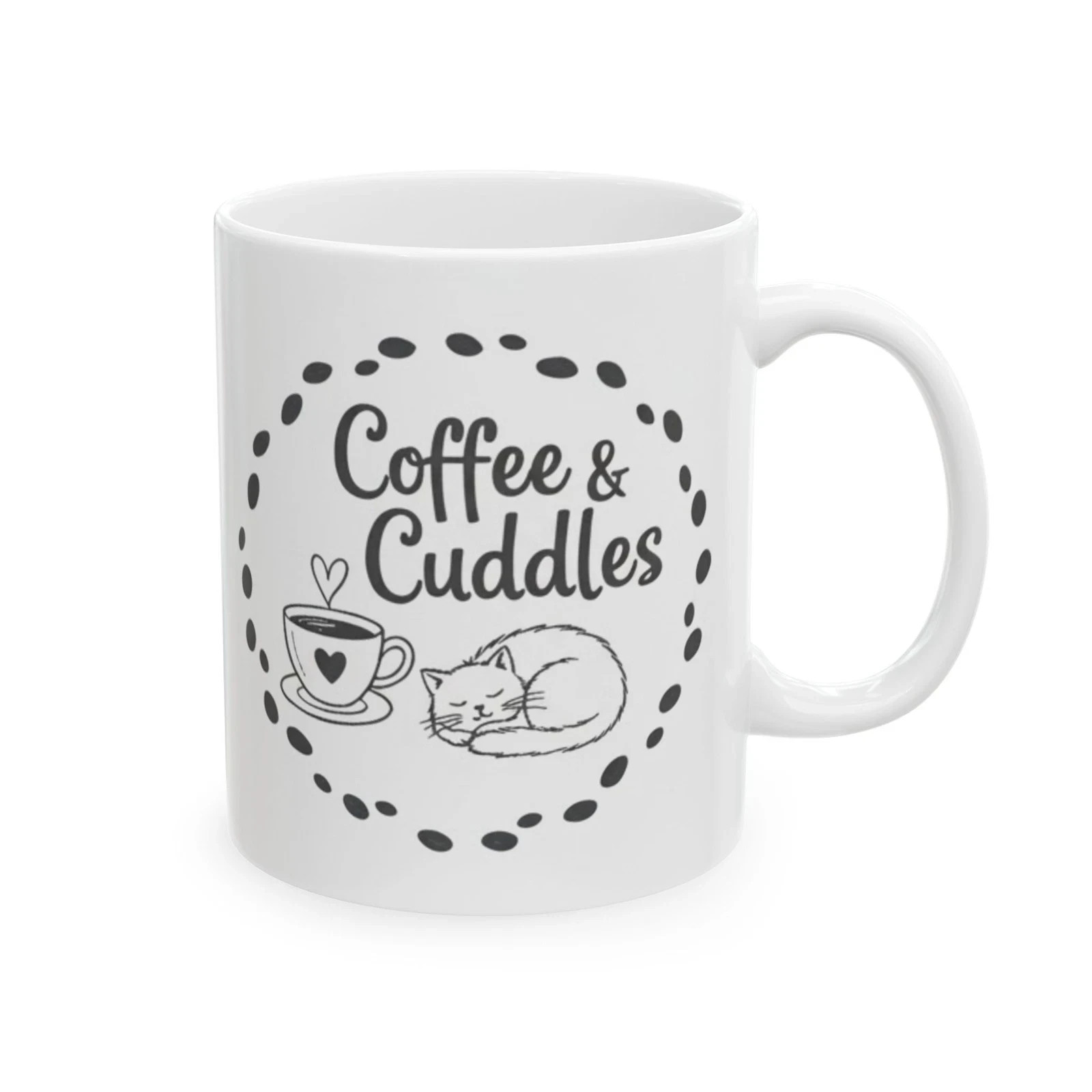 Cozy Coffee Mug for Tea Lovers, Perfect for Home or Office, 11oz Cozy Coffee Mug for Tea Lovers, Perfect for Home or Office, 11oz
