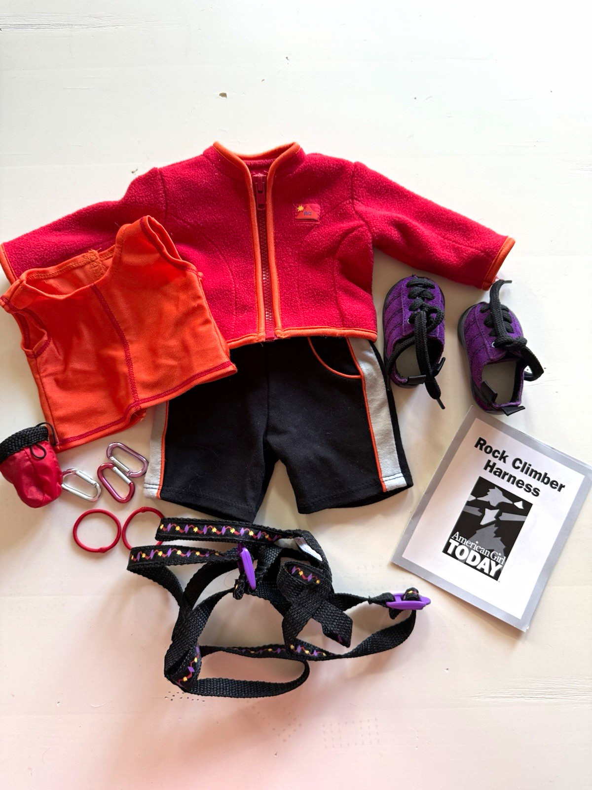 American Girl of Today 2003 Rock Climbing Outfit - Complete Set